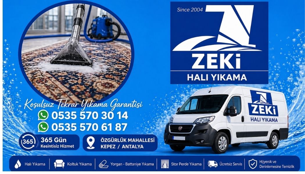 Kepez Özgürlük Mahallesi Halı Yıkama
